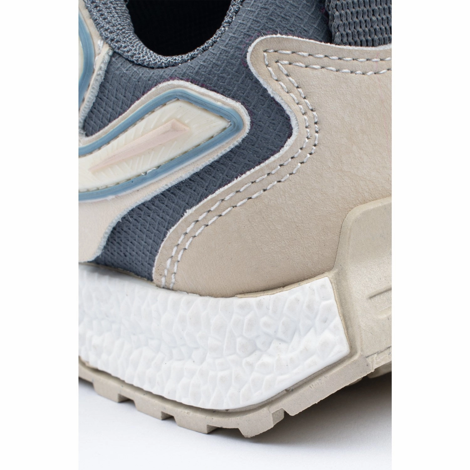 Mikk-Line Faded Denim Sneakers With Spin Boots