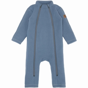 Mikk-Line Flint Stone Wool Suit Crafted Zipper