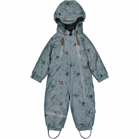 Mikk-Line Lead PU Snow Suit 2 Zip Recycled AOP Tulle Captivating