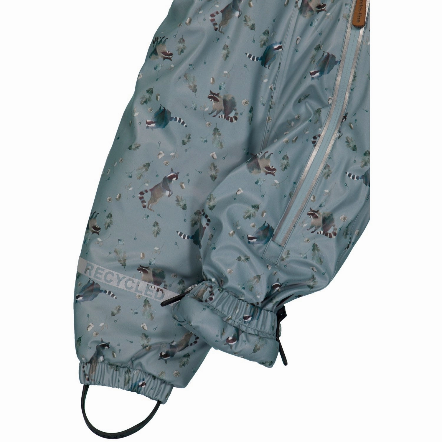Mikk-Line Lead PU Snow Suit 2 Zip Recycled AOP Tulle