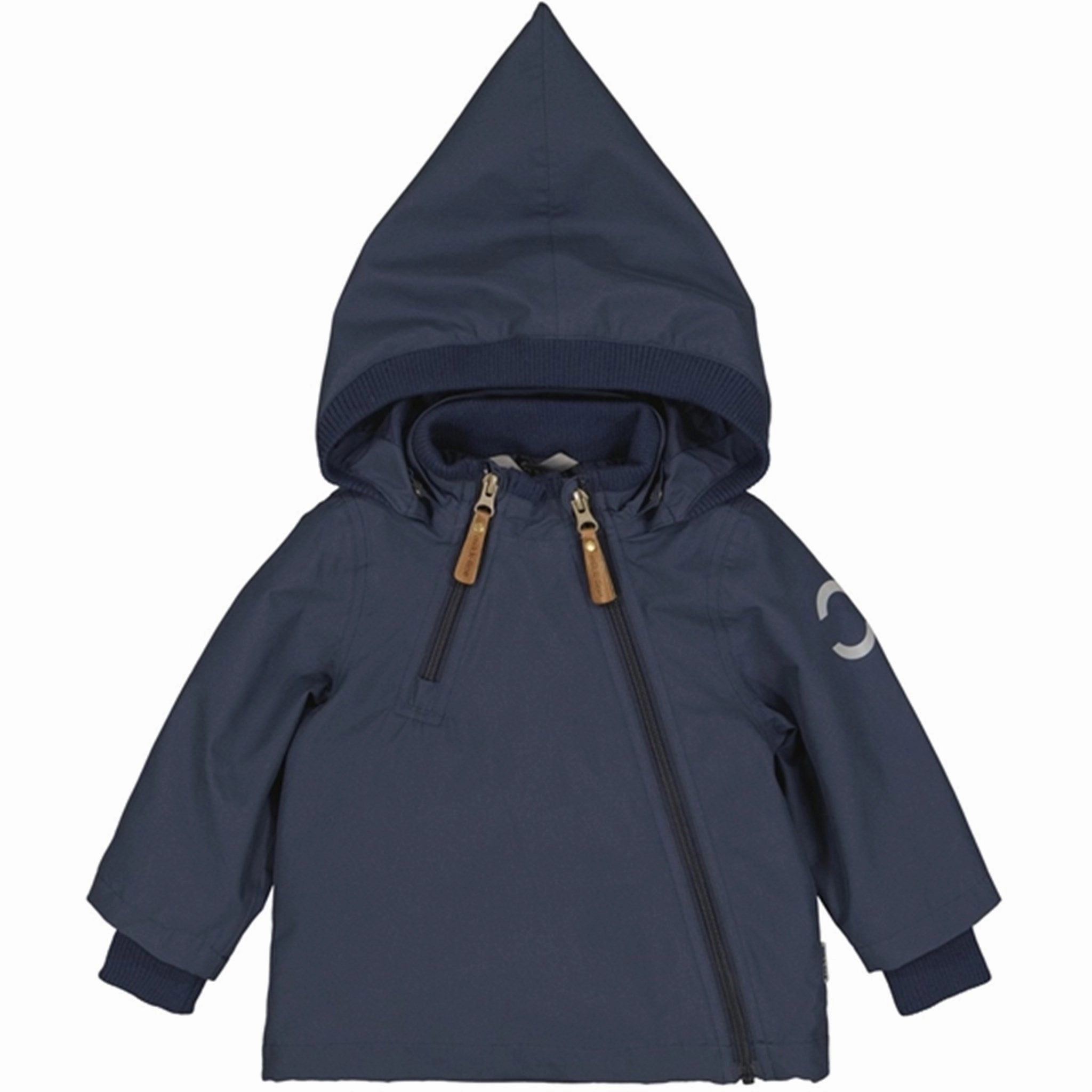 Mikk-Line Polyester Baby Jacket Blue Nights Fit Texture