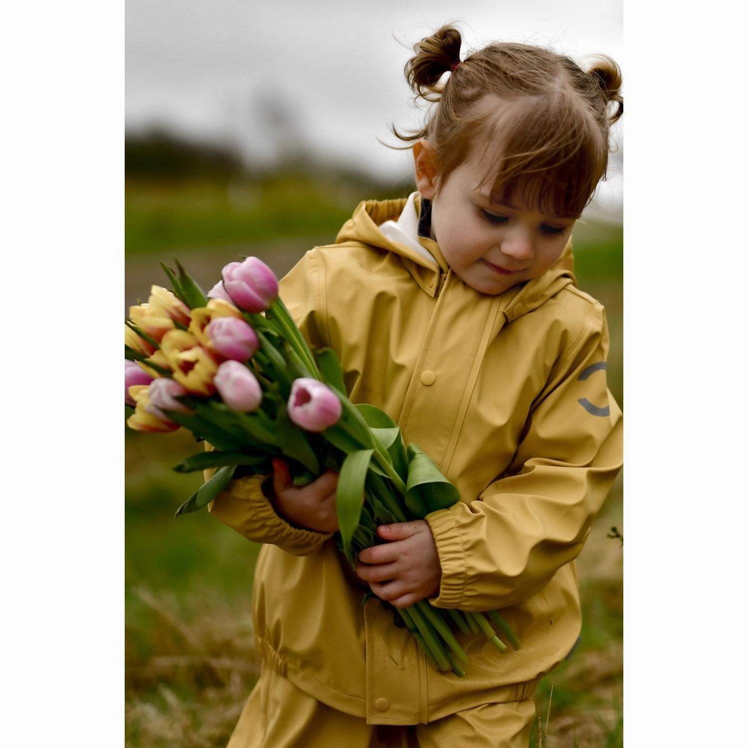 Mikk-Line Ratan No Suspenders PU Rain Recycled Durable