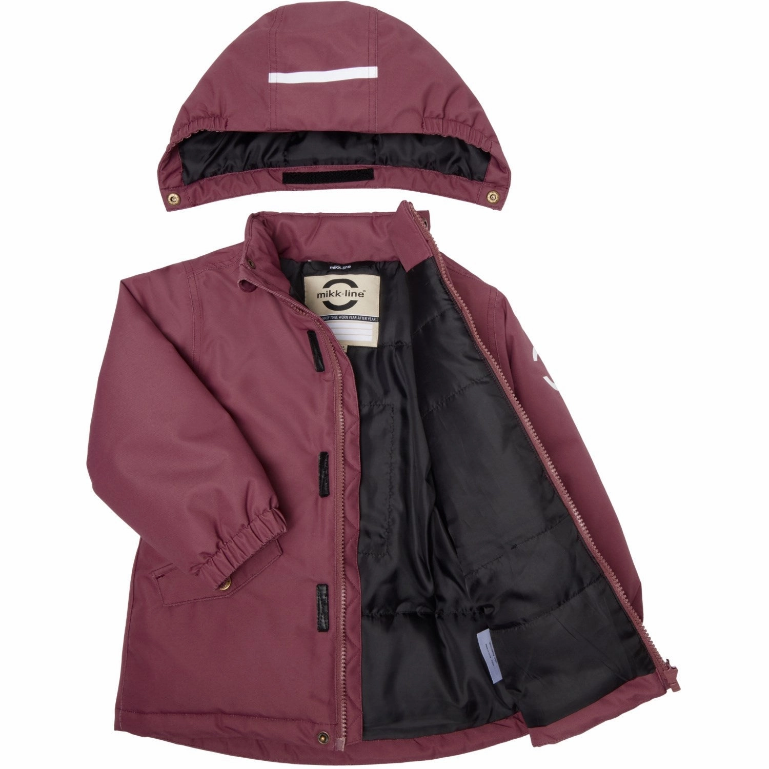 Mikk-Line Rose Brown Heating Jacket Cotton