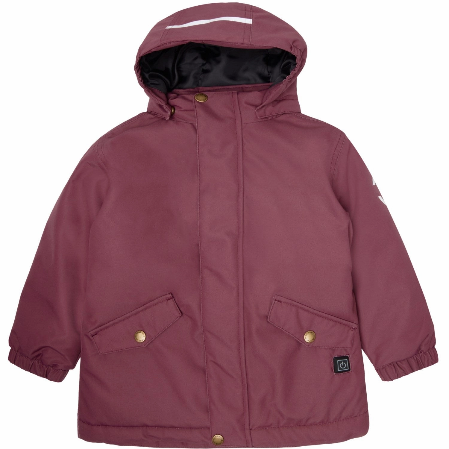 Mikk-Line Rose Brown Heating Jacket Cotton Color