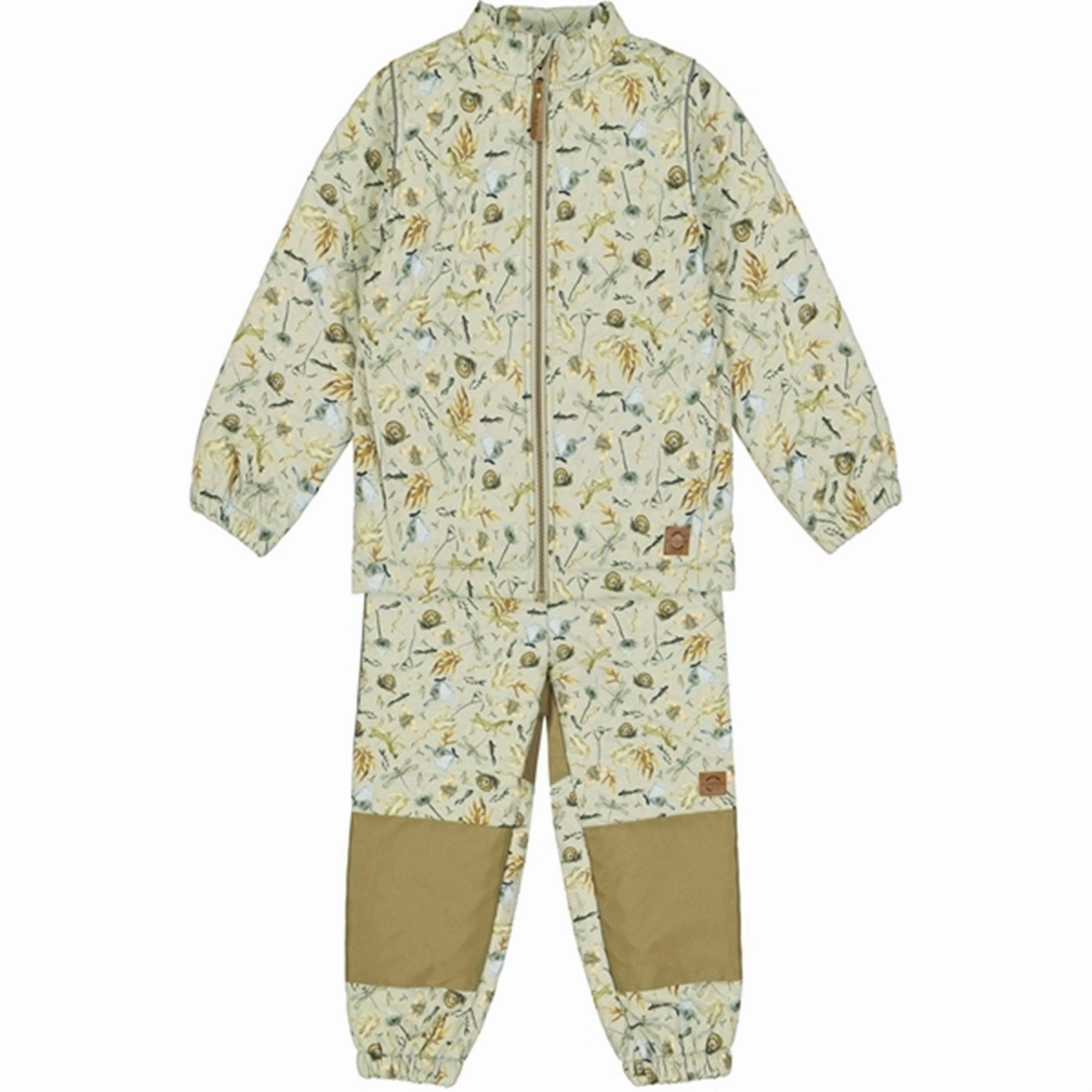 Mikk-Line Thermal Set AOP Desert Sage Texture Exquisite