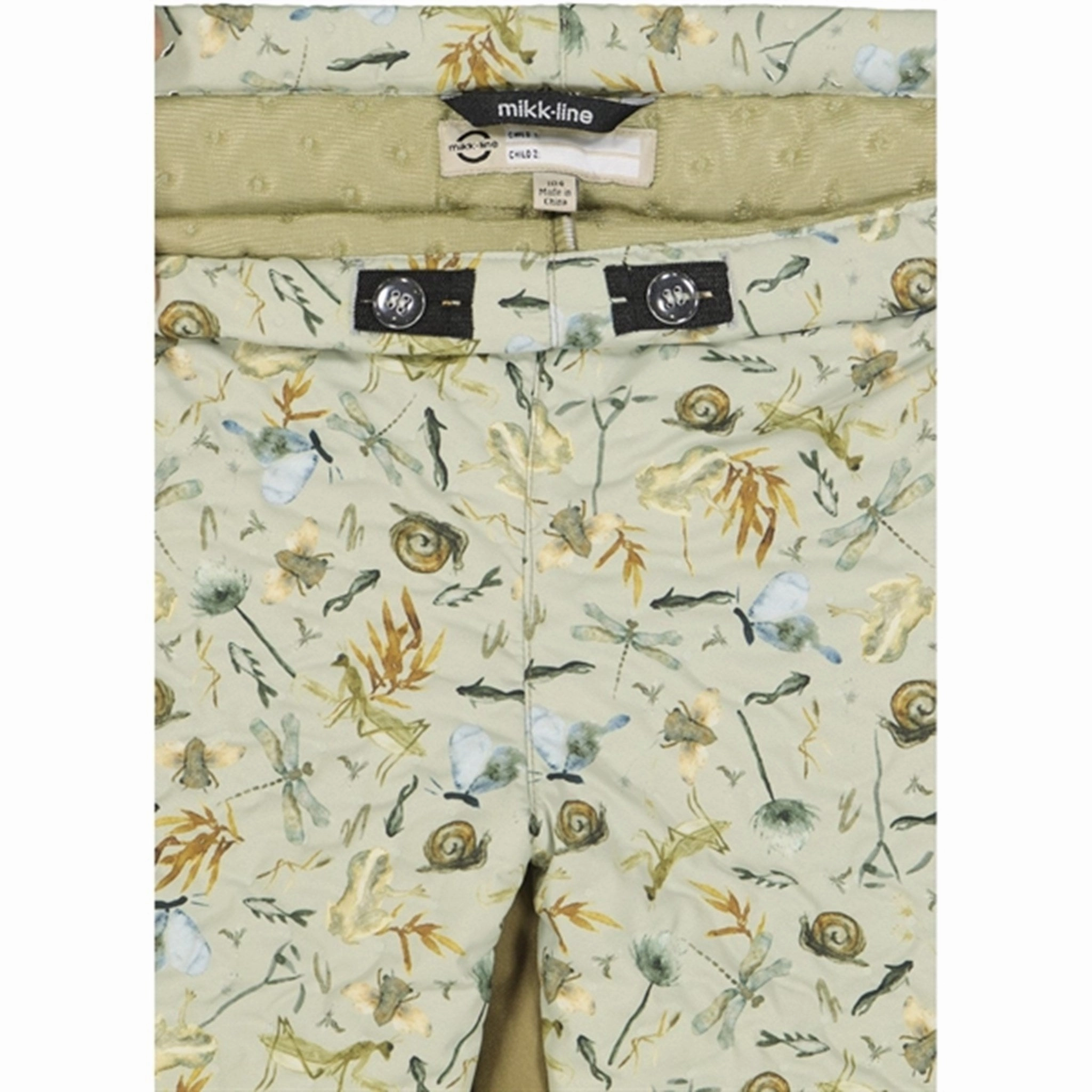 Mikk-Line Thermal Set AOP Desert Sage Texture