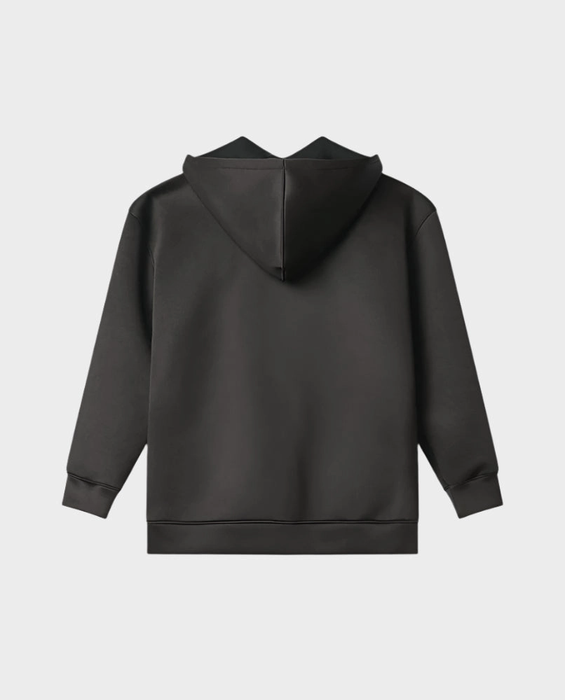 miladys dresses new arrivals plus size Felpa Full Zip In Neoprene Con Cappuccio E Stampa Flock new top collection