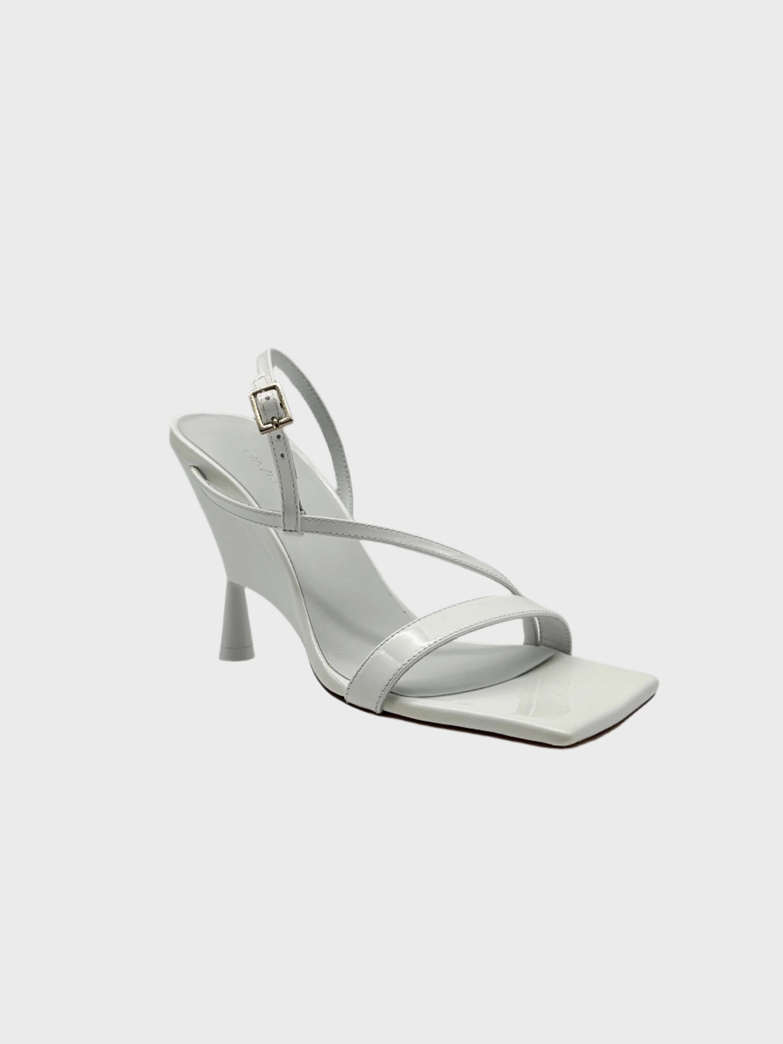 miladys new arrivals for ladies Scarpa Rosie Con Tacco Vernice White Paten new arrival shirt