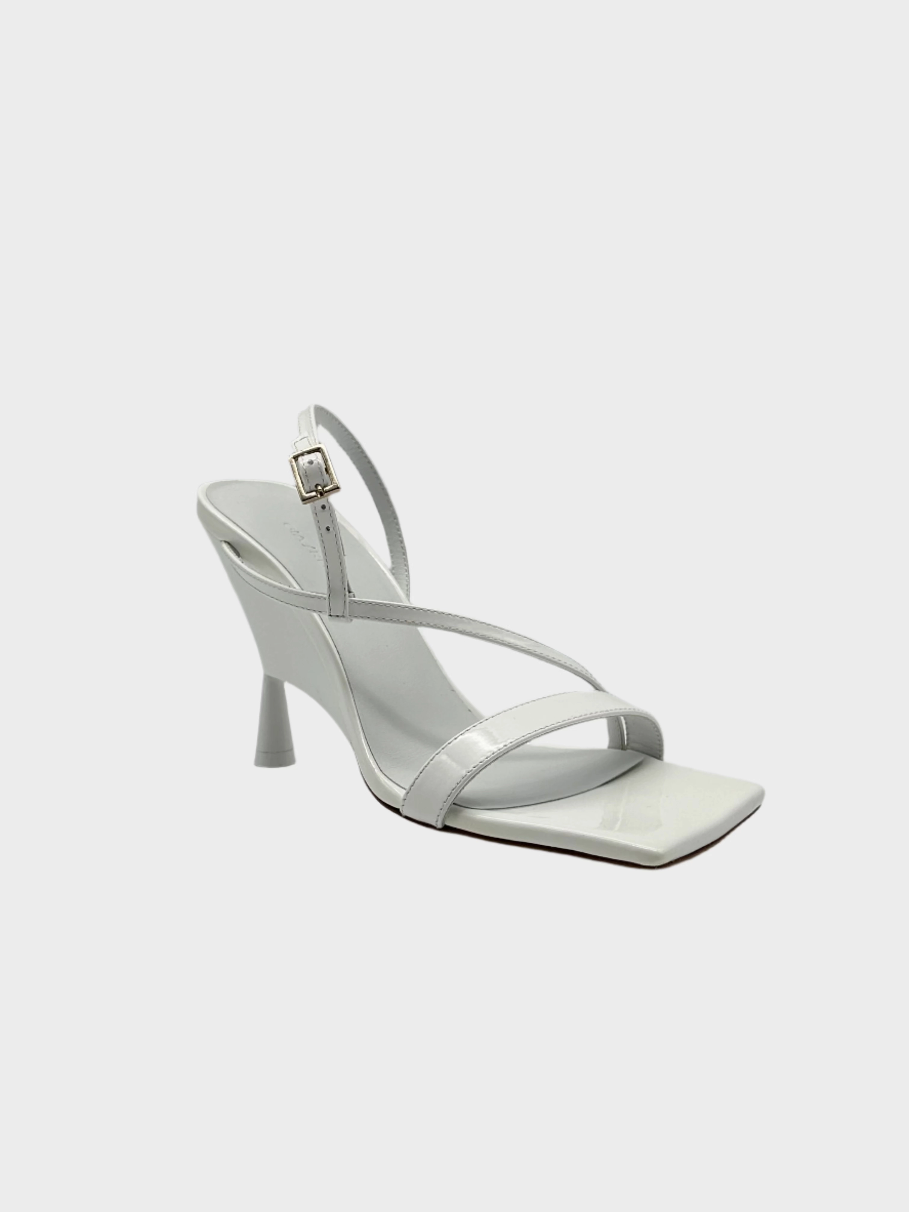 miladys new arrivals for ladies Scarpa Rosie Con Tacco Vernice White Paten new arrival shirt