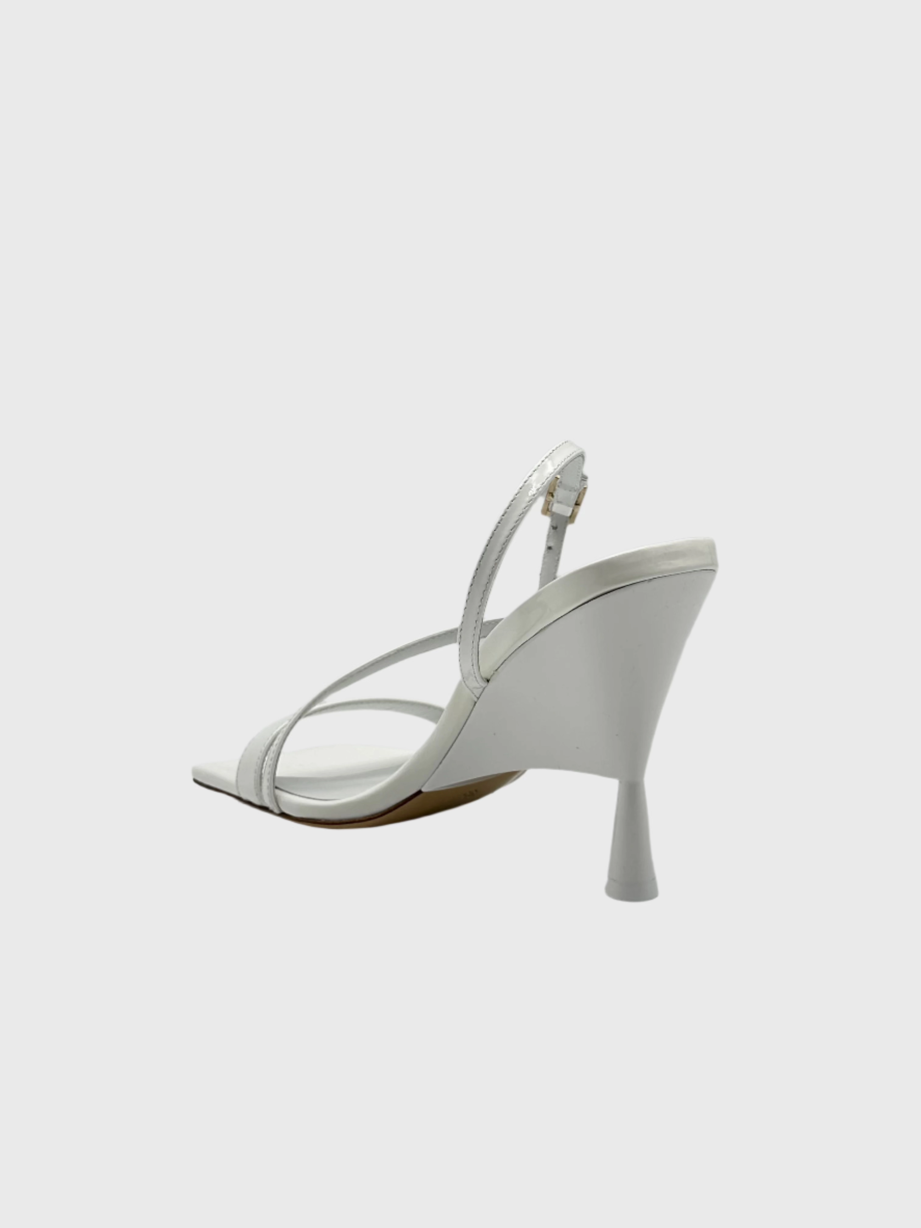 miladys new arrivals for ladies Scarpa Rosie Con Tacco Vernice White Paten new arrival shirt
