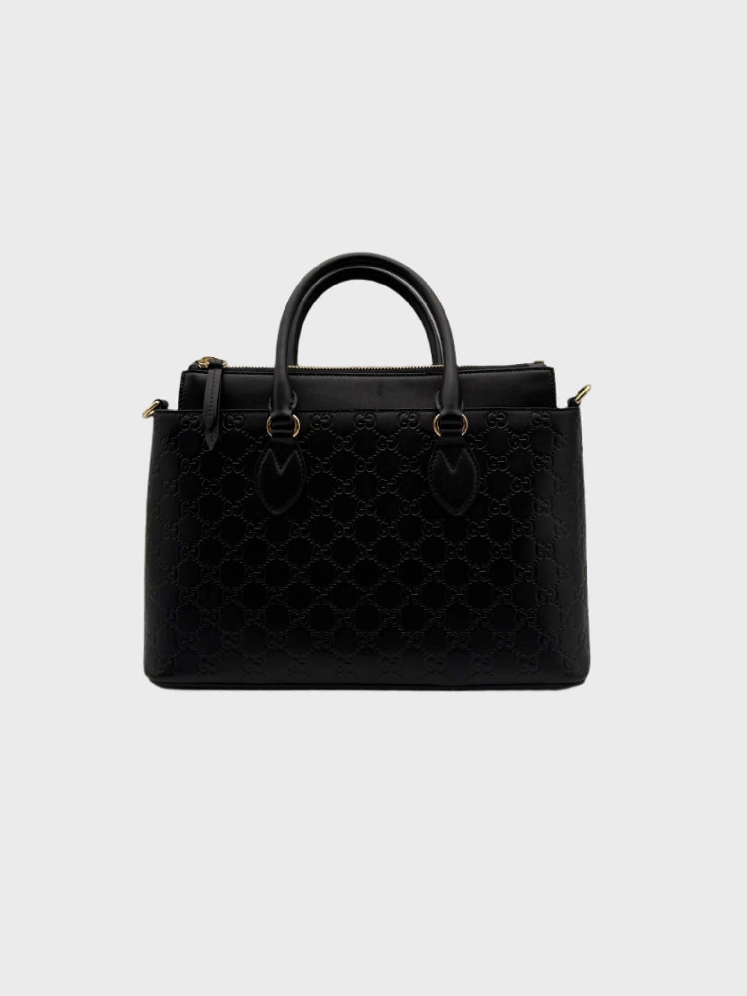 new arrivals pembe elbise Borsa Small Tote In Pelle Guccissima Nera crossover new-arrivals suruma. in new arrivals online shopping