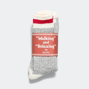 miladys new arrivals tops for ladies Rag Socks - Grey/Red new arrivals elbise renkli