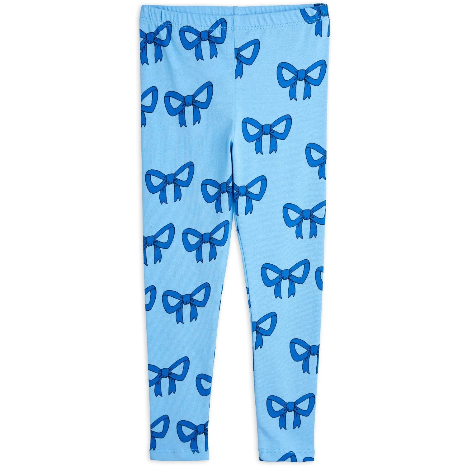 Mini Rodini Blue Bow Aop Leggings Fashionable Color