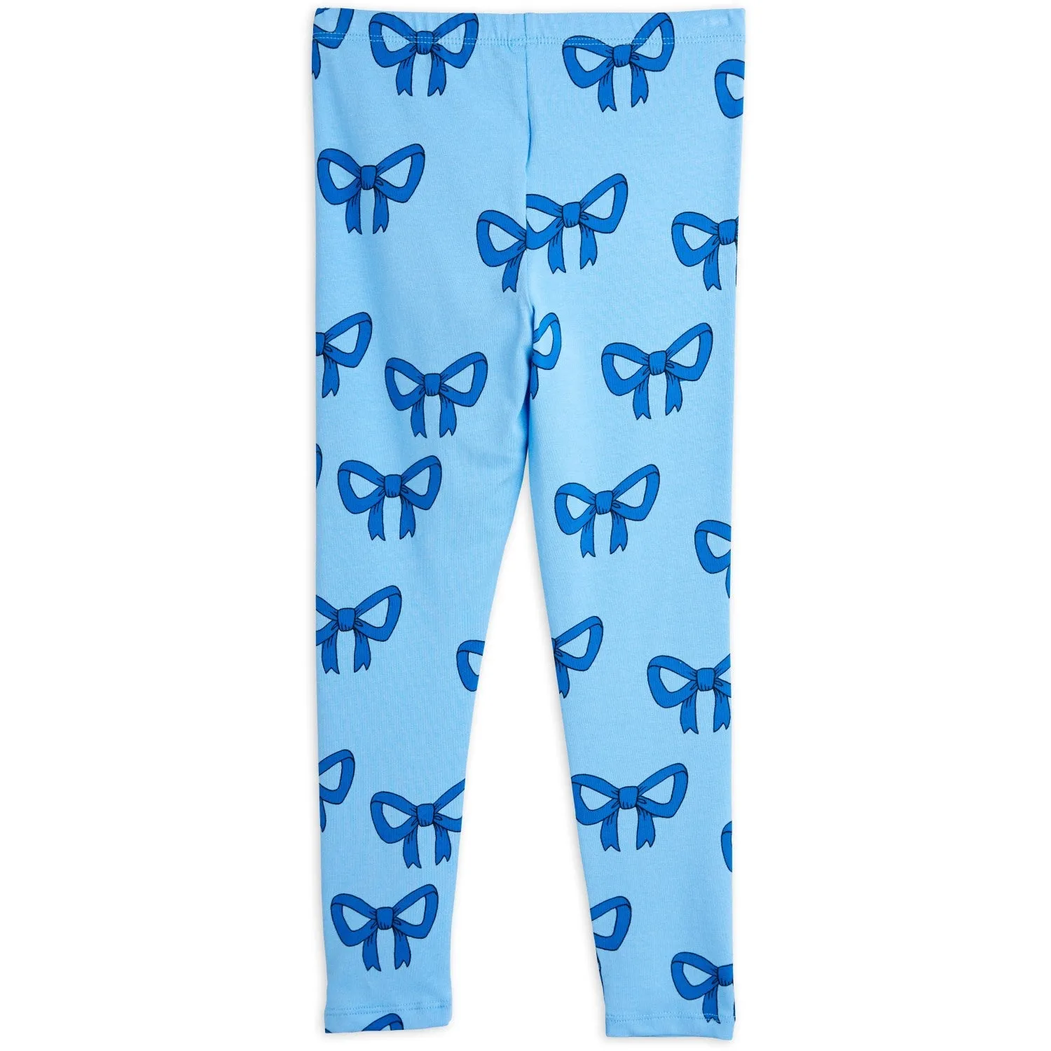 Mini Rodini Blue Bow Aop Leggings Fashionable