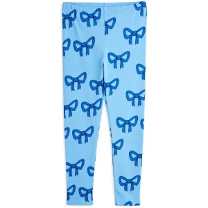 Mini Rodini Blue Bow Aop Leggings Fashionable Color