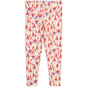 Mini Rodini Red Fuchsia Aop Leggings Design Desirable