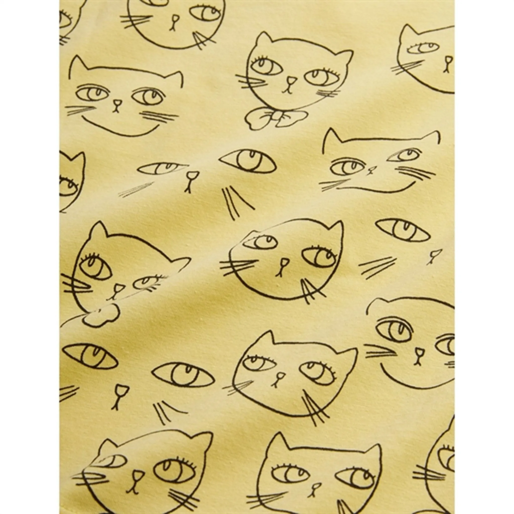 Mini Rodini Yellow Cathlethes Aop Bike Shorts Minimalist