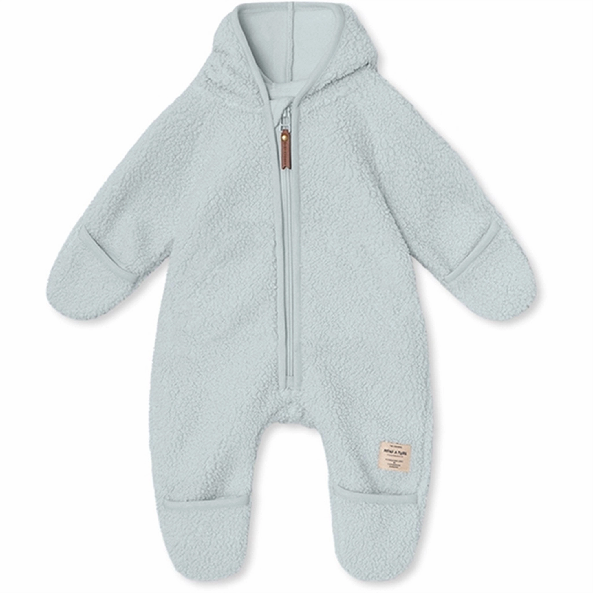 MINI A TURE ADEL Fleece Driving Suit Pearl Blue Durable Chic