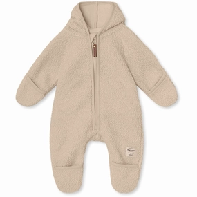 MINI A TURE ADEL Fleece Driving Suit Sesame Tailored Moisture-wicking