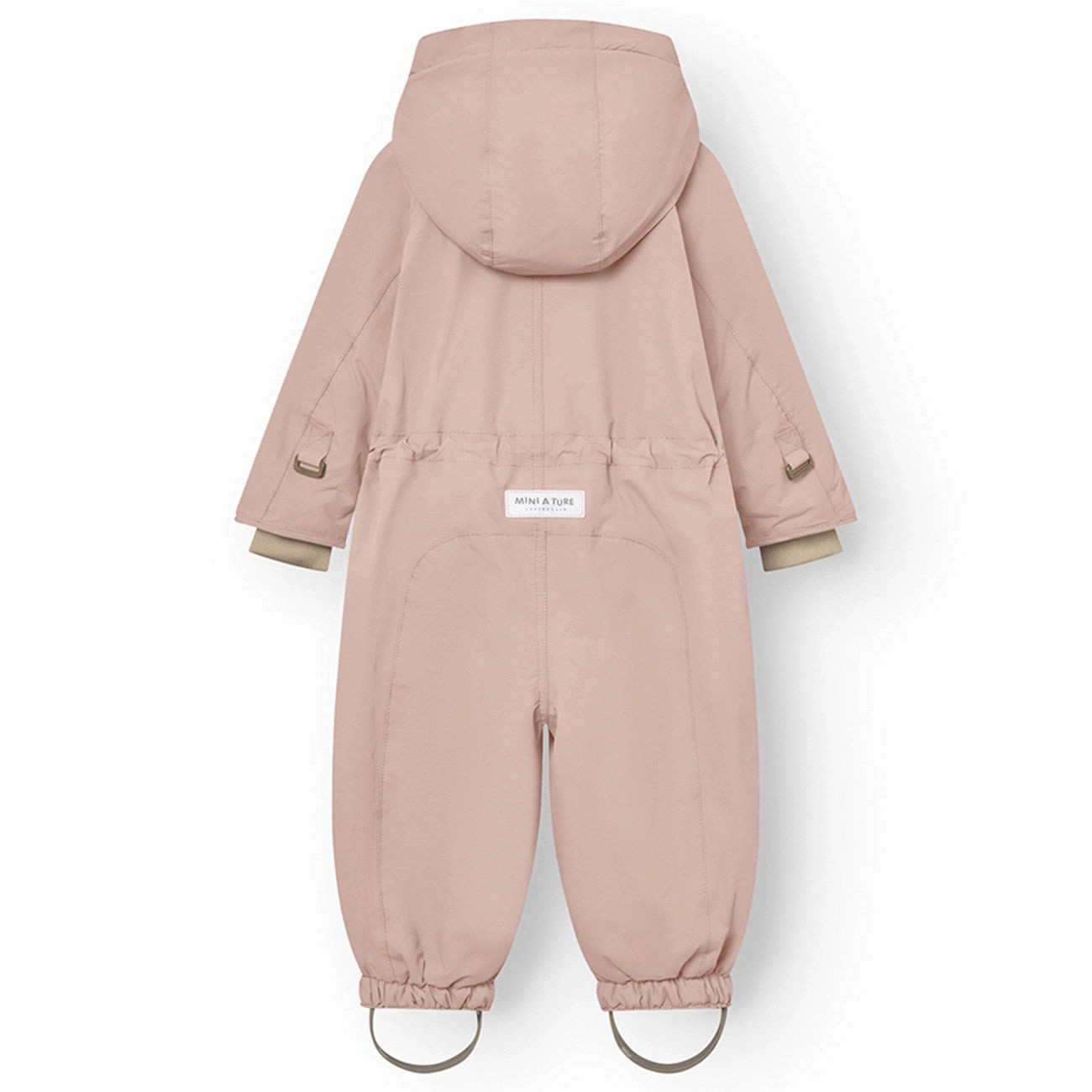 Mini A ture Adobe rose Wisti Fleece Snowsuit Zipper