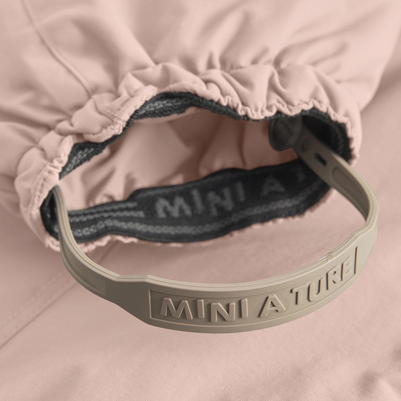 Mini A ture Adobe rose Wisti Fleece Snowsuit Zipper
