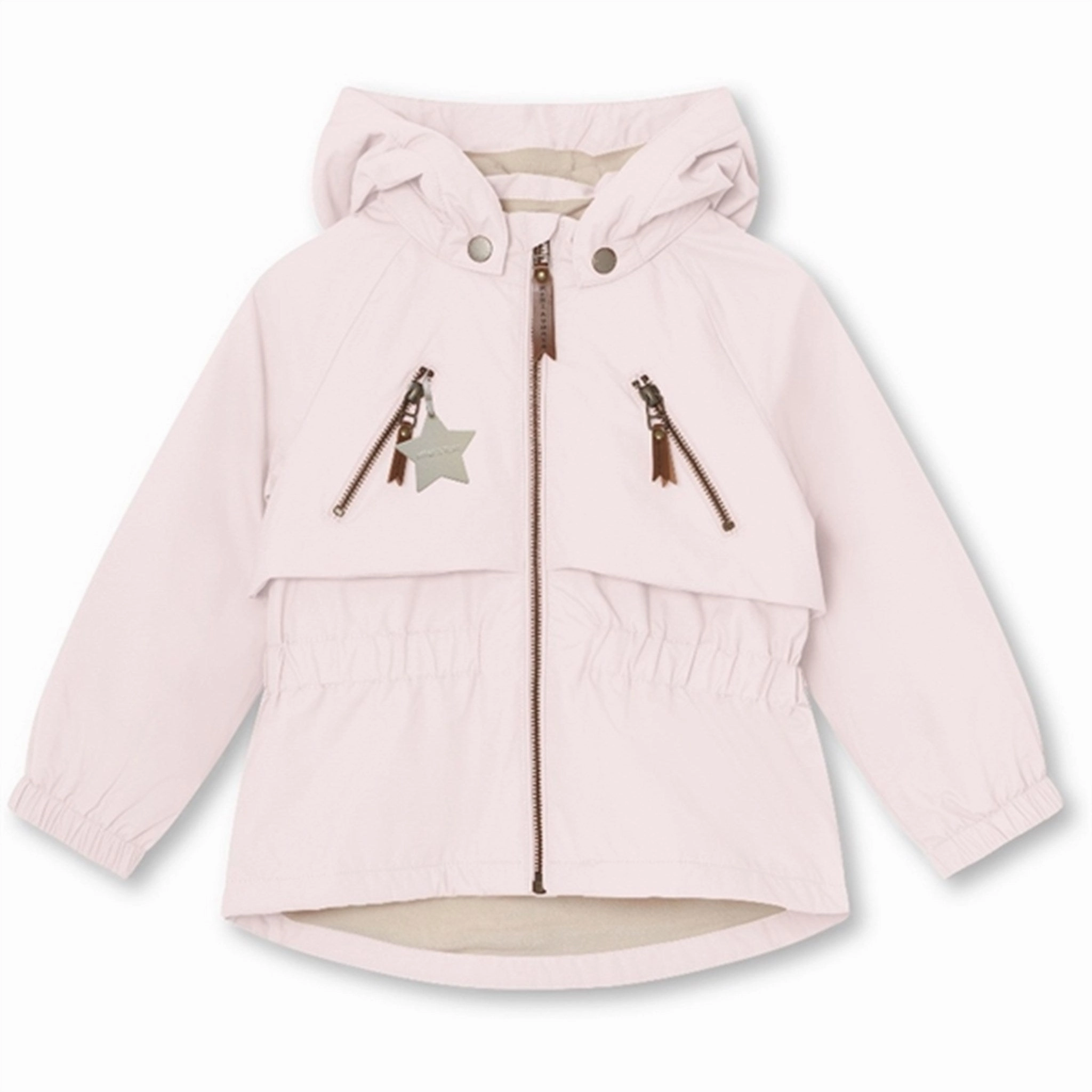 MINI A TURE ALGEA Spring Jacket Mauve Chalk Luxury Polished