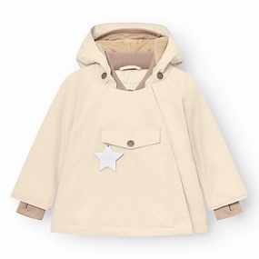 Mini A ture Angora cream Wang Fleece Winter Jacket Cozy Long-lasting