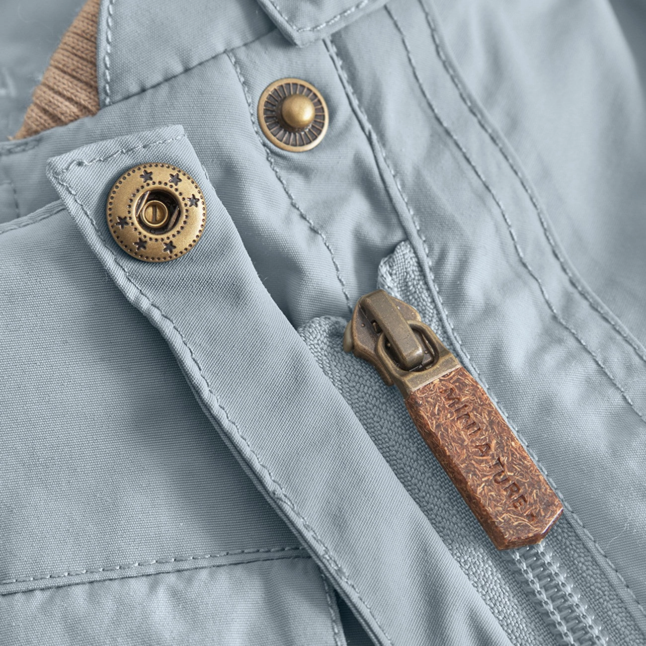 Mini A ture Citadel blue Wisti Fleece Snowsuit Elegant