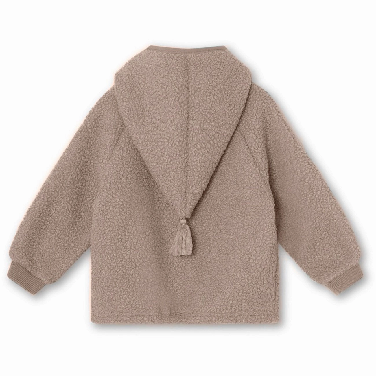 Mini A ture Grey Brown Liff Teddy Fleece Jacket Unique