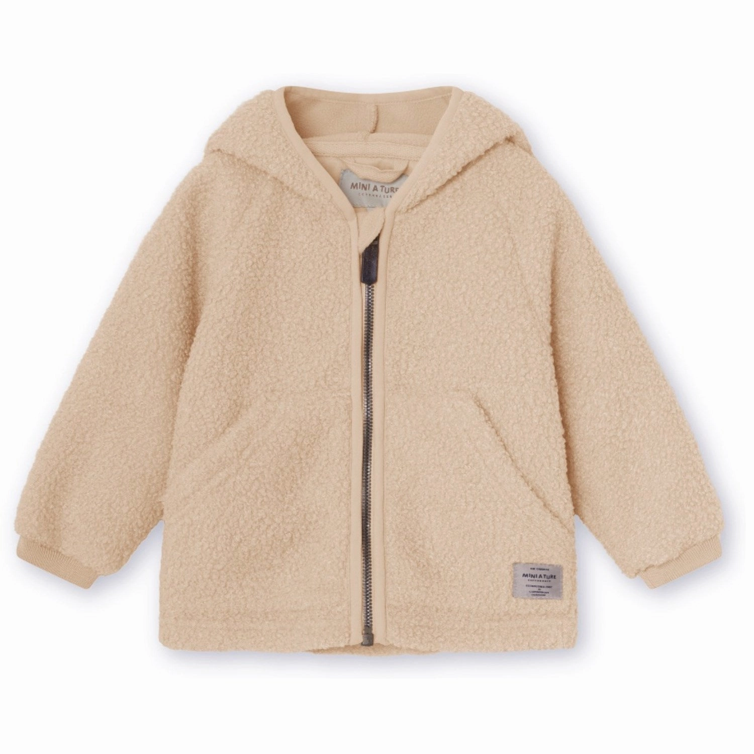 Mini A ture Sesame Liff Teddyfleece Jacket. GRS Premium Durable