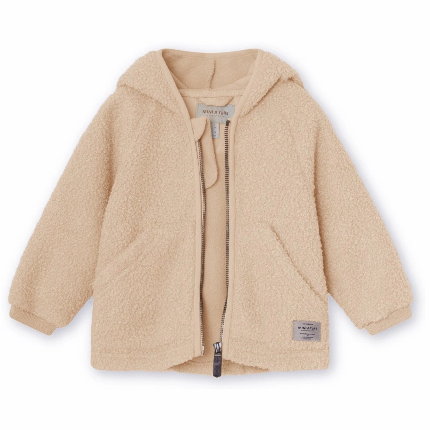 Mini A ture Sesame Liff Teddyfleece Jacket. GRS Premium
