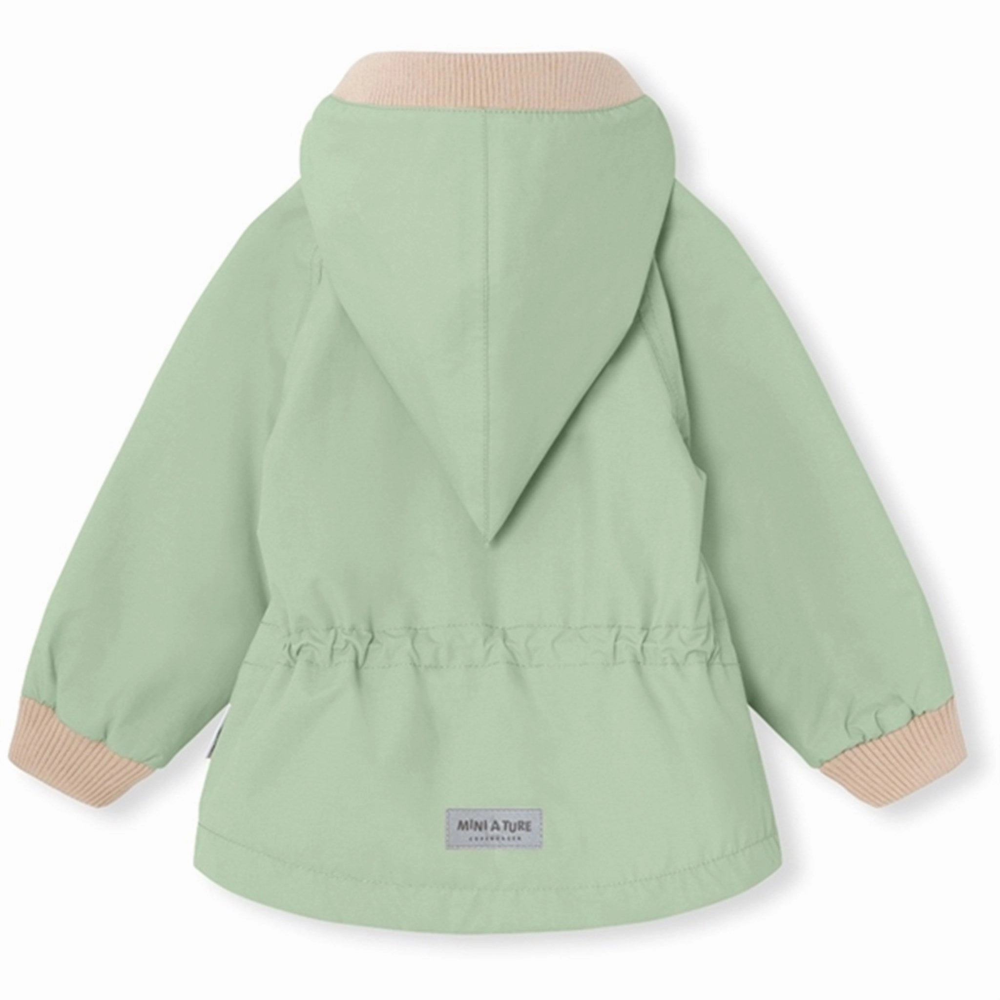 MINI A TURE WAI Spring Jacket Dusty Light Green Beading