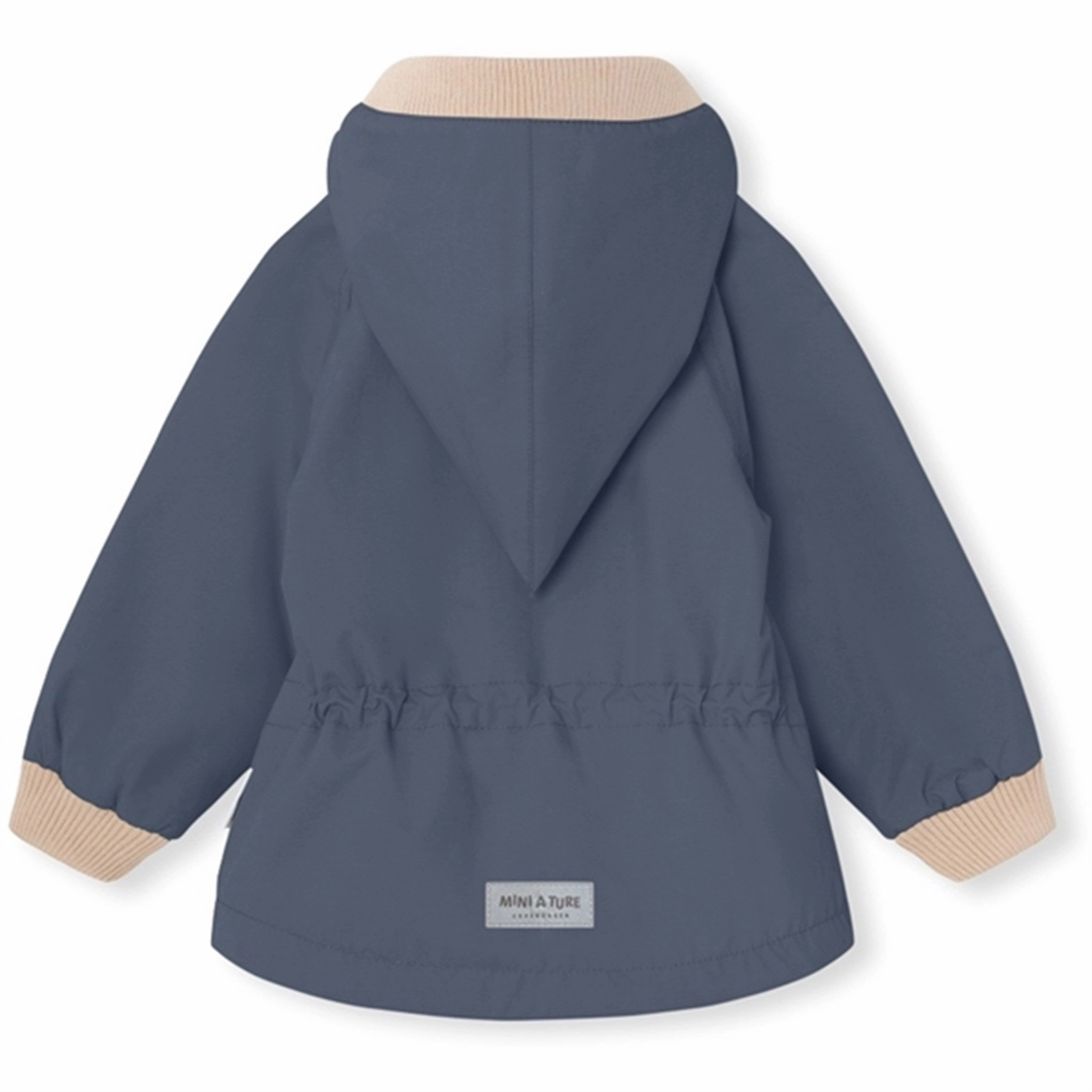 MINI A TURE WAI Spring Jacket Ombre Blue Ruffle