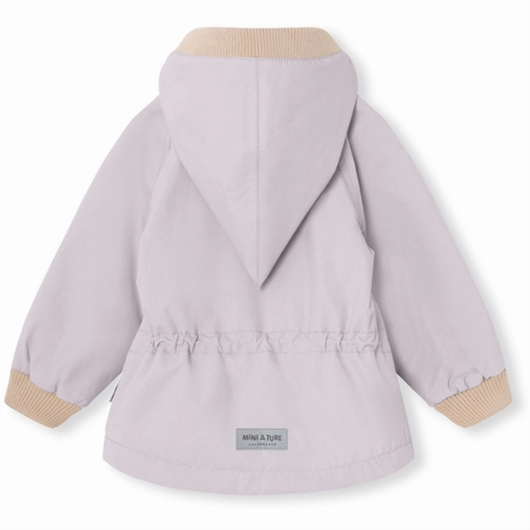 MINI A TURE WAI Spring Jacket Purple Raindrops Versatile