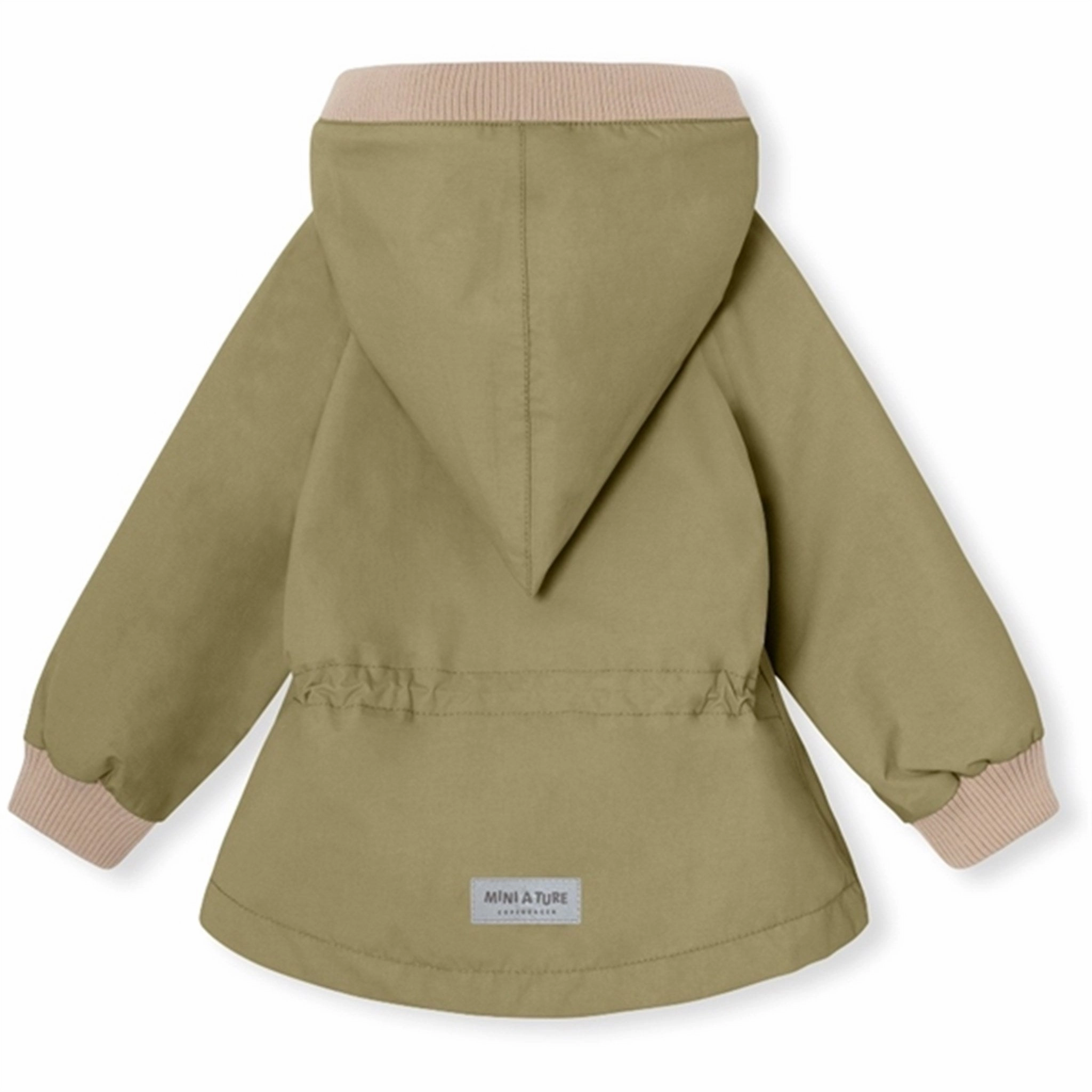 MINI A TURE WAI Spring Jacket w/Fleece Lining Aloe Green Stitch