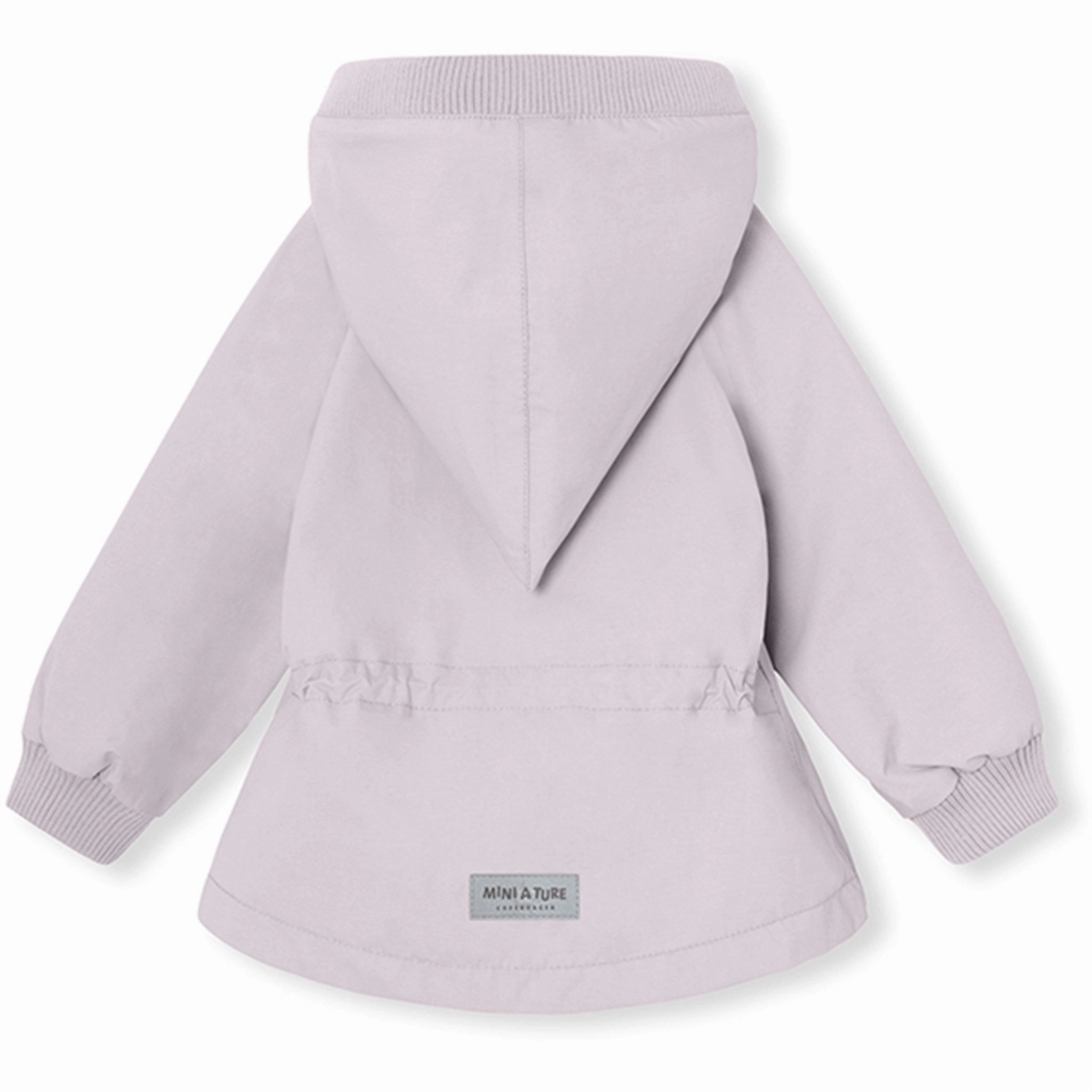 MINI A TURE WAI Spring Jacket w/Fleece Lining Purple Raindrops Style
