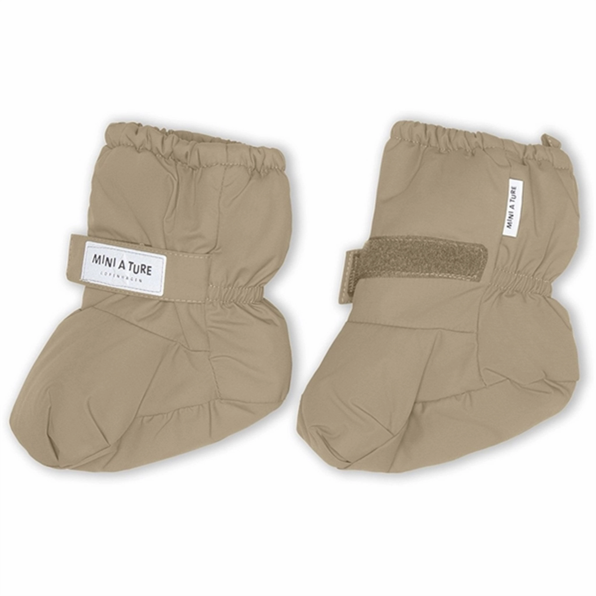 MINI A TURE Winn Cover Booties Savannah Tan Indoor shoes Summer shoes