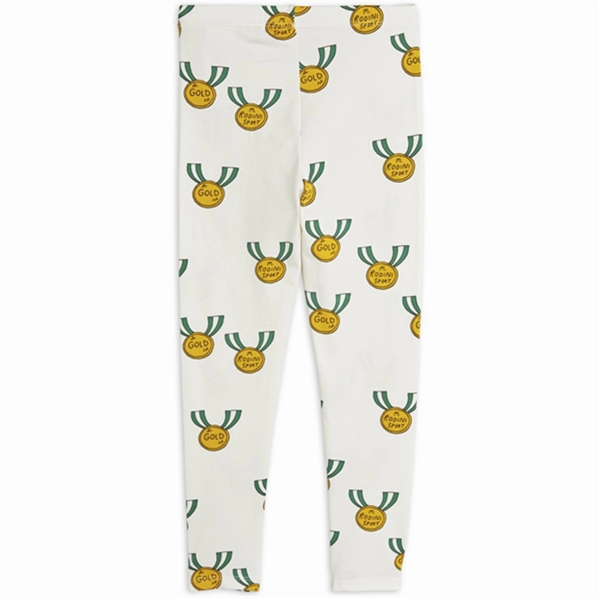 Mini Rodini Grey Medals Aop Leggings Design