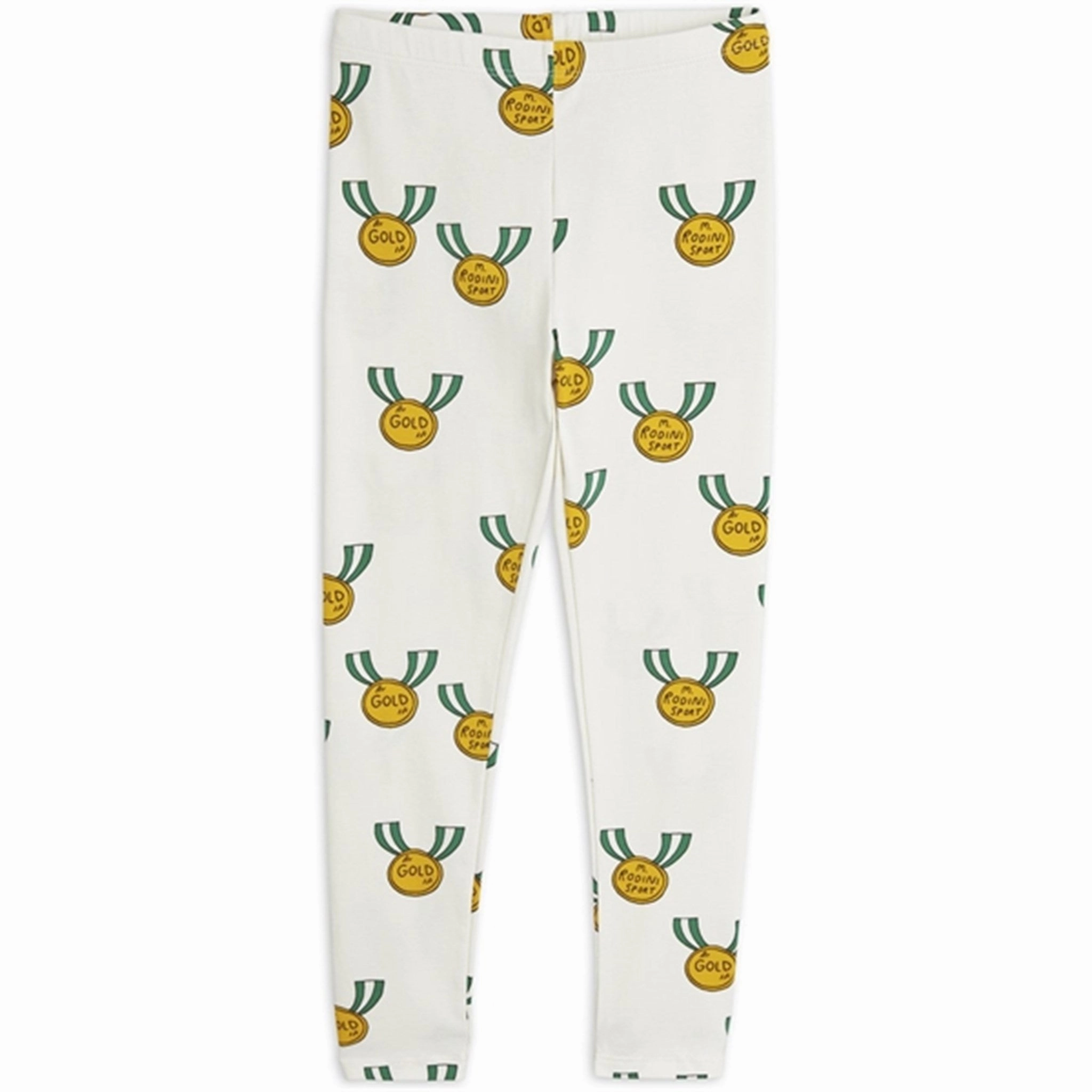 Mini Rodini Grey Medals Aop Leggings Design Unique