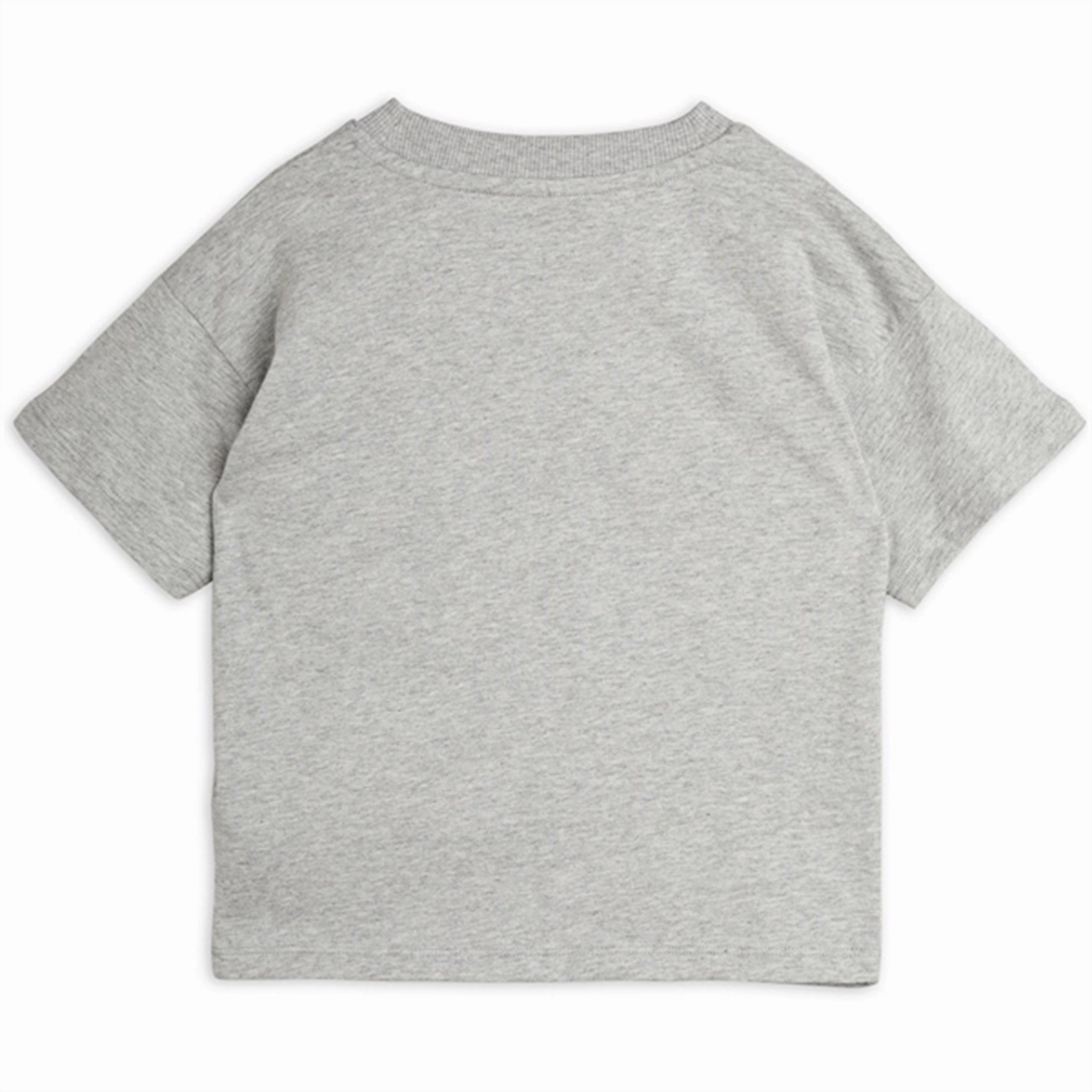 Mini Rodini Grey Melange Hike Sp T-shirt Lace