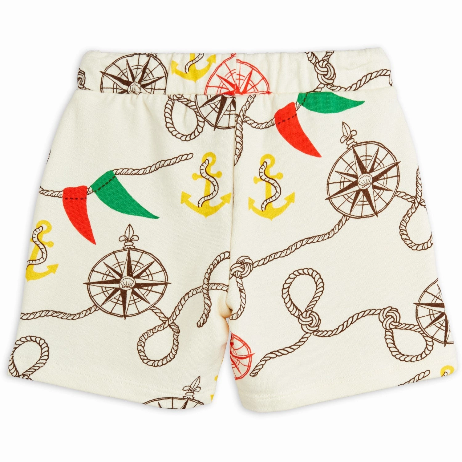Mini Rodini Multi Nautical AOP Sweatshorts Beading