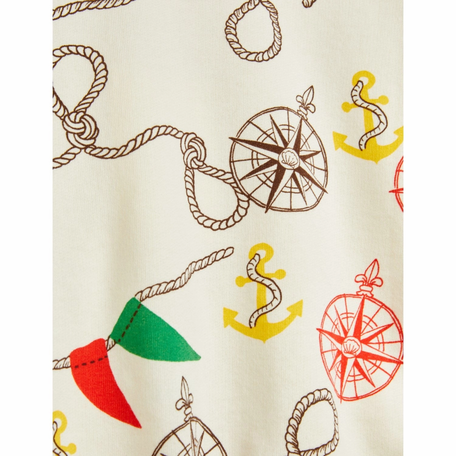 Mini Rodini Multi Nautical AOP Sweatshorts Beading