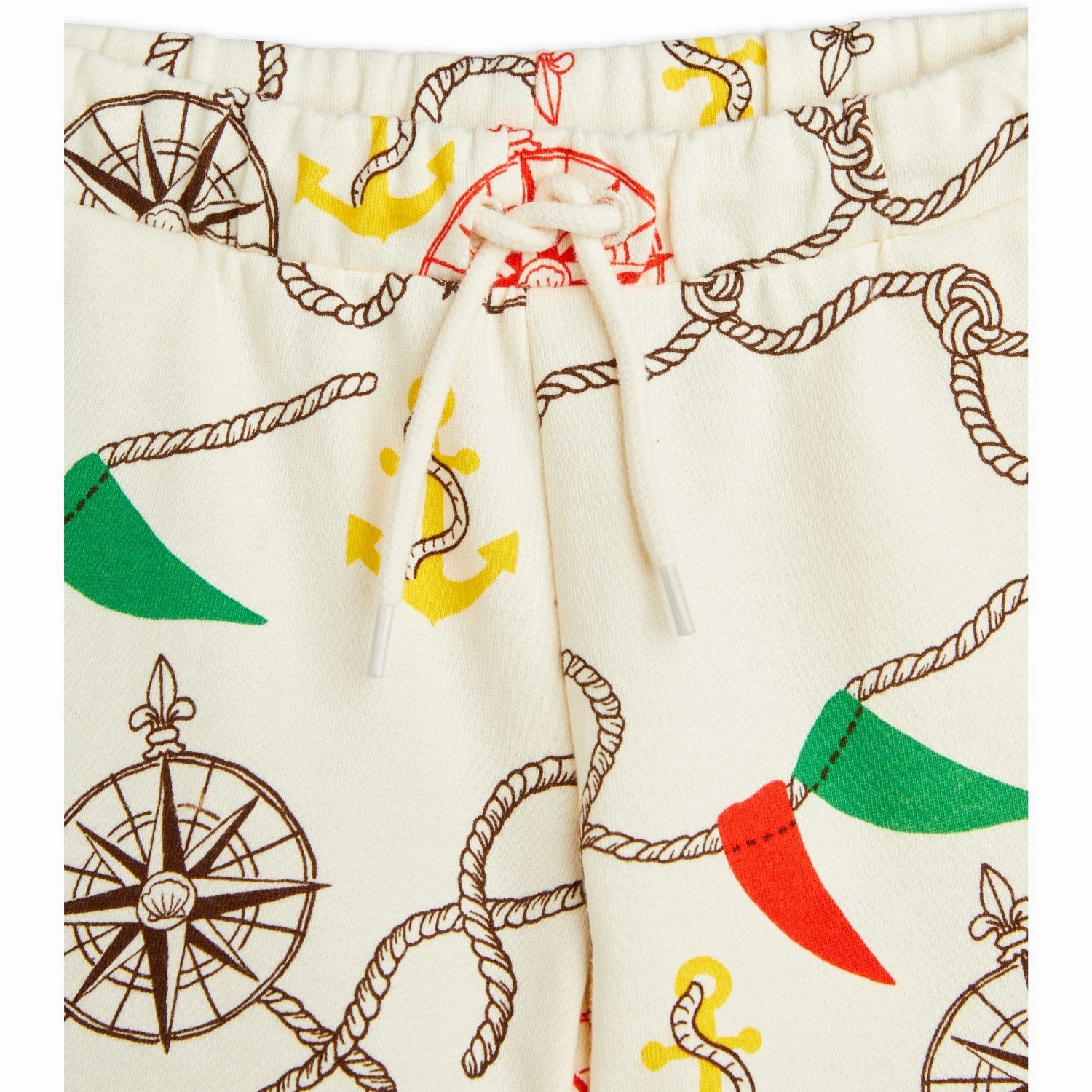 Mini Rodini Multi Nautical AOP Sweatshorts Beading