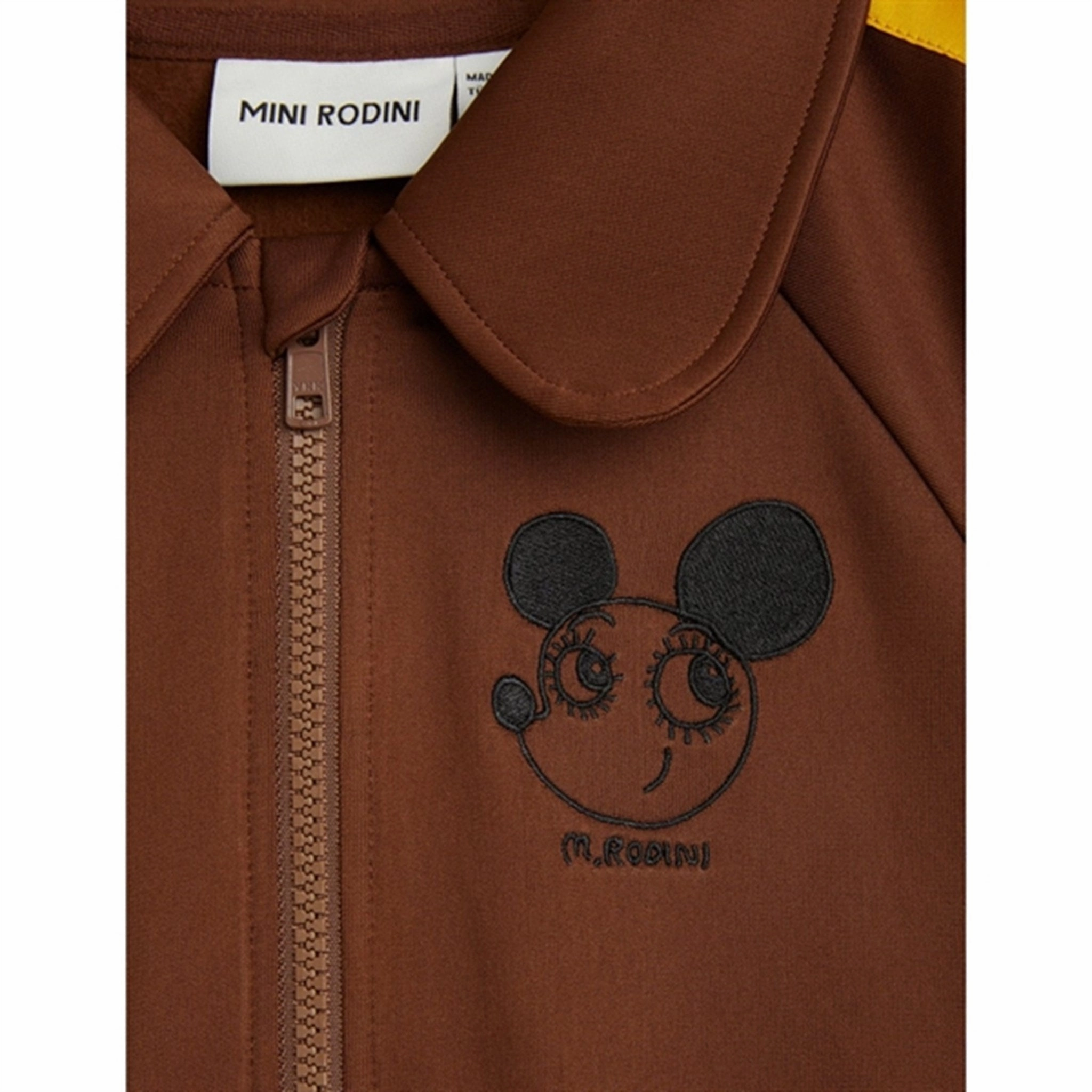 Mini Rodini Tracksuit Wct Jacket Brown Captivating