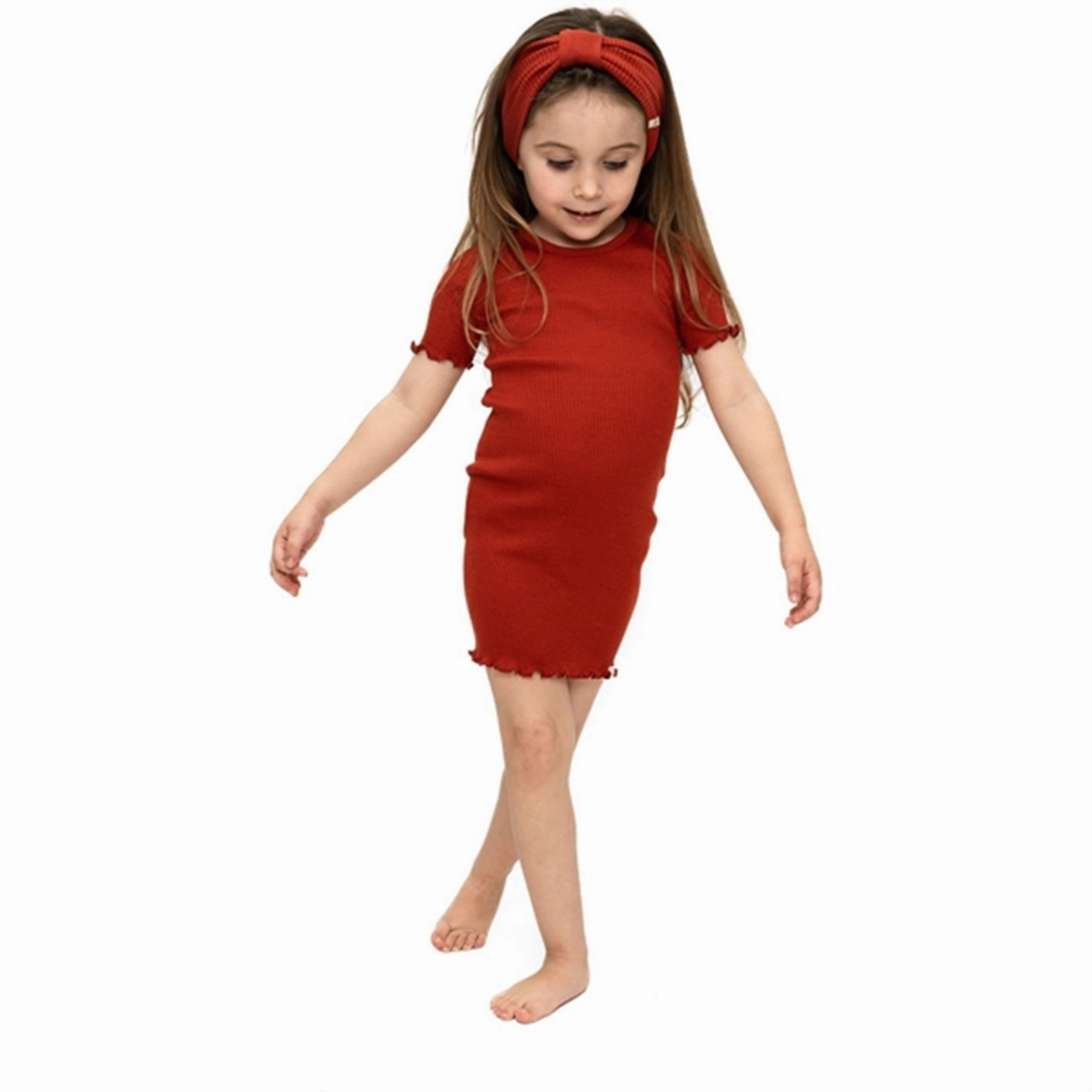 Minimalisma Bird Dress Poppy Red Tulle