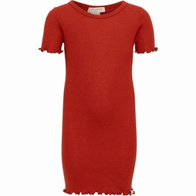 Minimalisma Bird Dress Poppy Red Tulle Impeccable