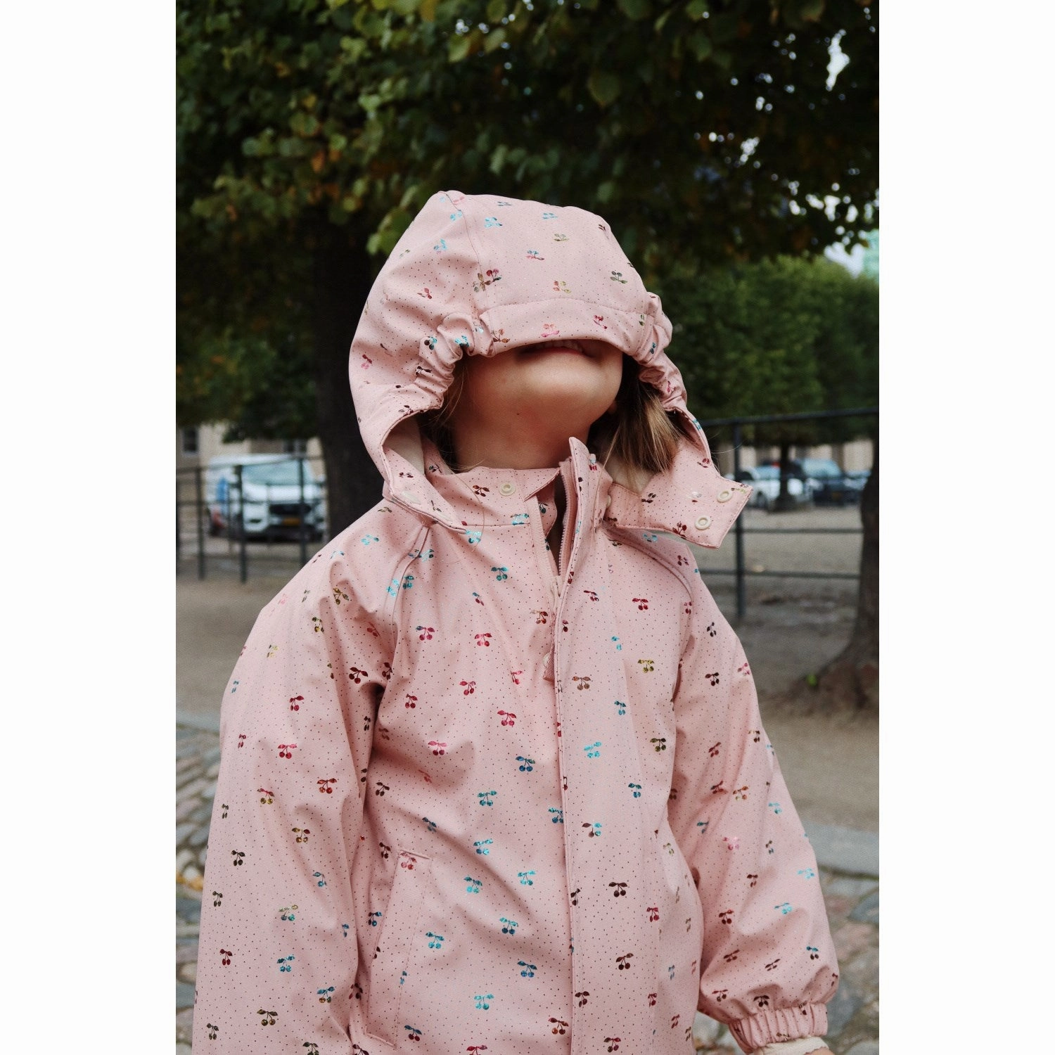Minimalist Konges Sljd Fairy Cherry PU Snowsuit