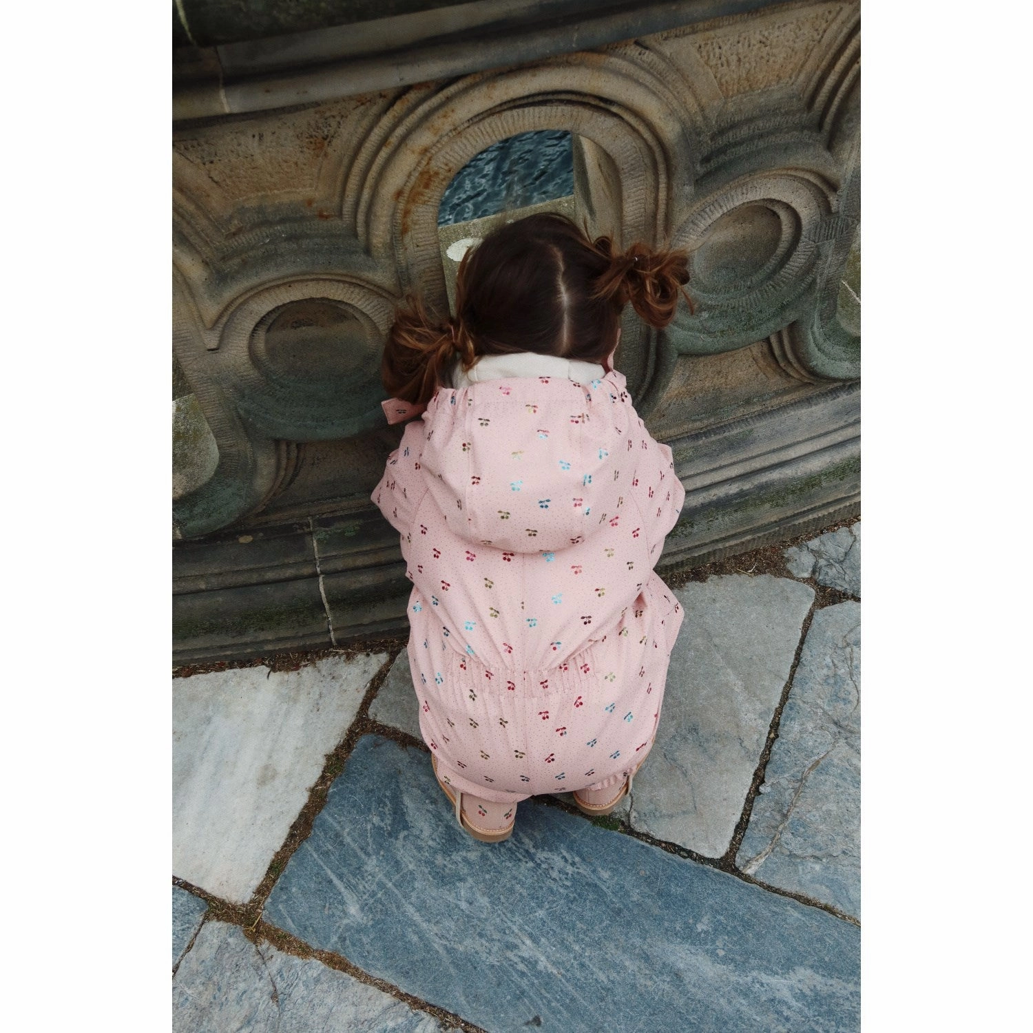 Minimalist Konges Sljd Fairy Cherry PU Snowsuit