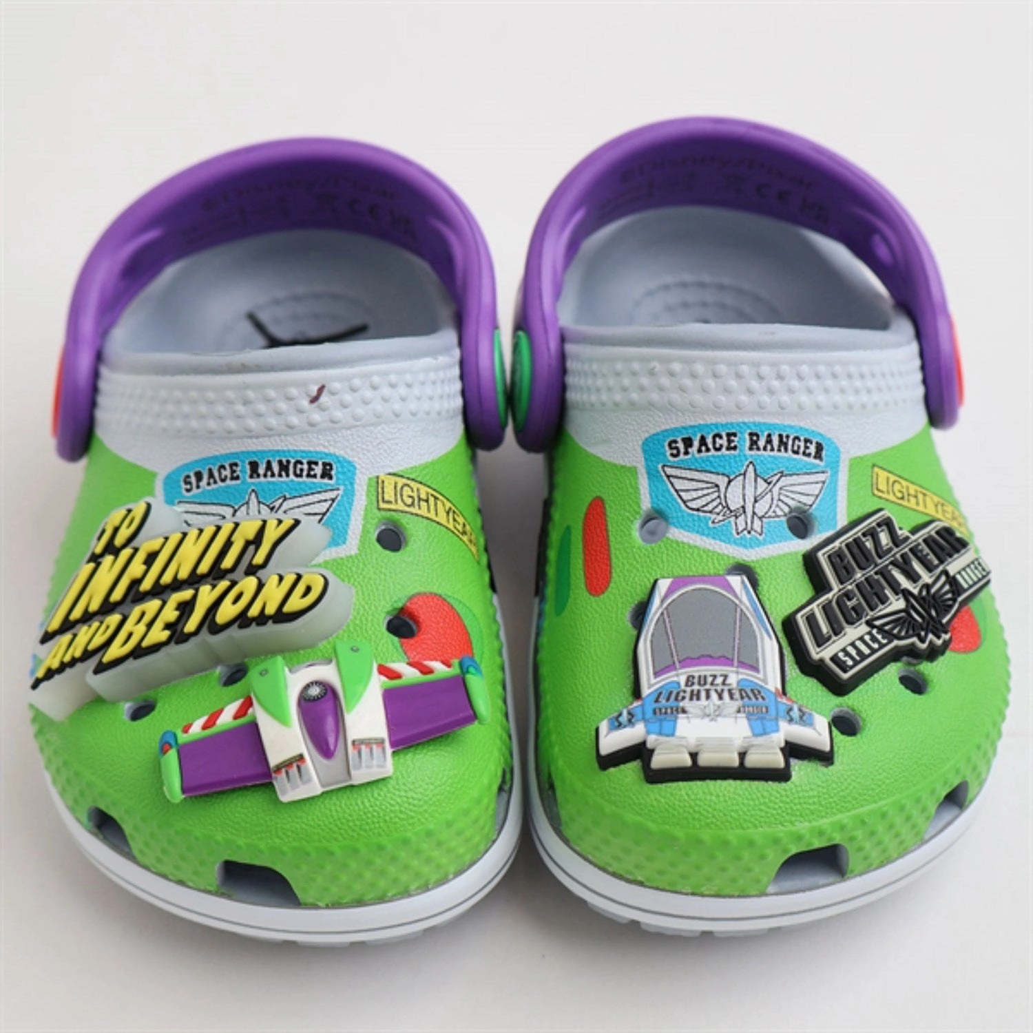 Minimalist shoes Crocs Toy Story Buzz Classic Clog K Blue Grey