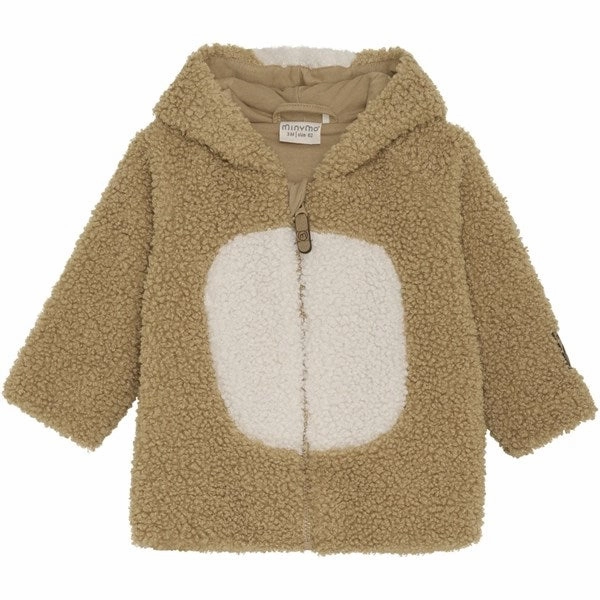 Minymo Cartouche Jacket Boucle w. Lining Effortless Relaxed